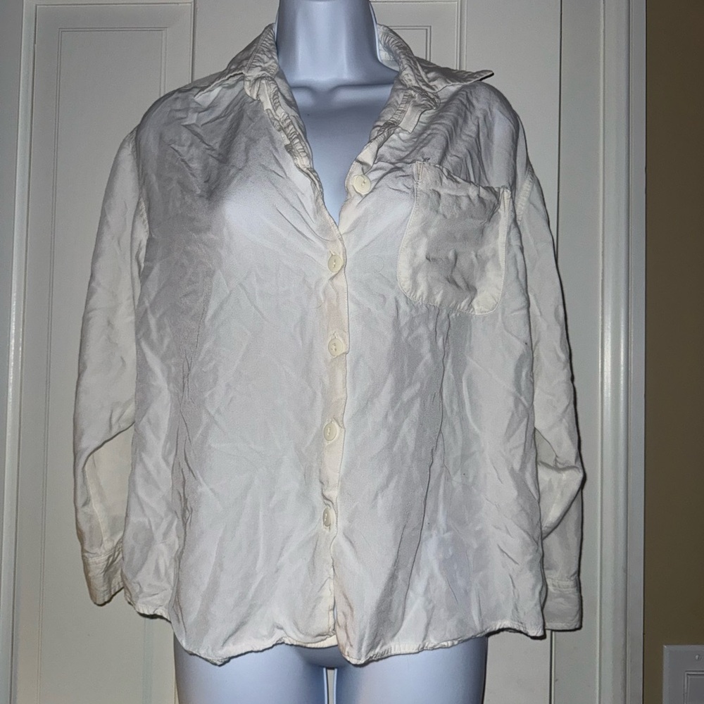 The Limited Cream Button-Down Shirt